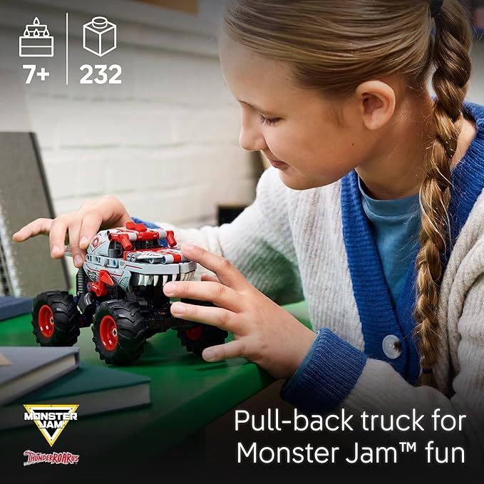 LEGO® Technic Monster Jam™ ThunderROARus™ Pull-Back (42200) - Image 2