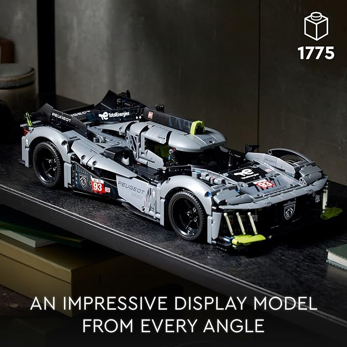 LEGO® Technic PEUGEOT 9X8 24H Le Mans Hybrid Hypercar (42156) - Image 6