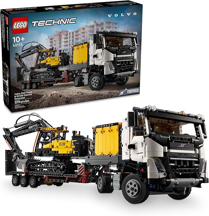 LEGO® Technic Volvo FMX Truck & EC230 Electric Excavator (42175)