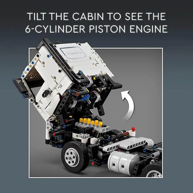 LEGO® Technic Volvo FMX Truck & EC230 Electric Excavator (42175) - Image 4