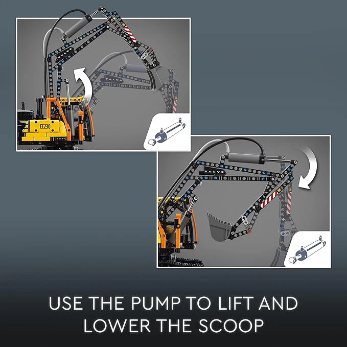 LEGO® Technic Volvo FMX Truck & EC230 Electric Excavator (42175) - Image 5