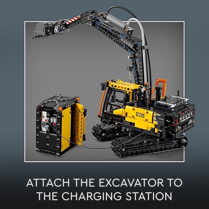 LEGO® Technic Volvo FMX Truck & EC230 Electric Excavator (42175) - Image 6