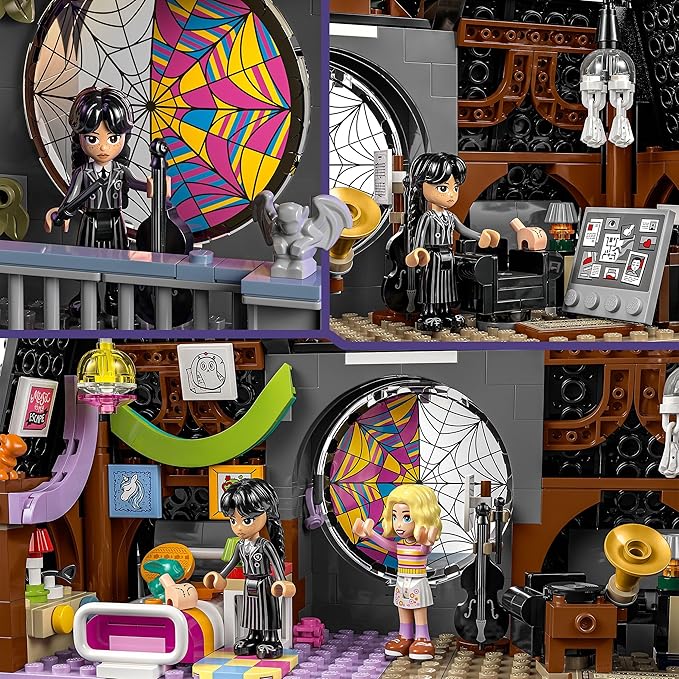 LEGO® Wednesday and Enid's Room 76781 - Image 3