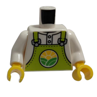 lime torso in white shirt - Image 2