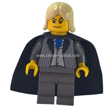 Lucius Malfoy, Dark Gray Suit Torso, Dark Gray Legs - Image 3