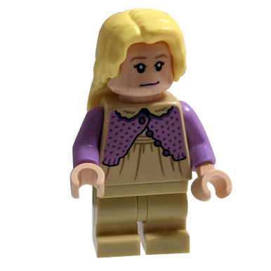 Luna Lovegood, Tan Dress - Image 2