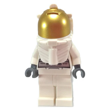 Male Astronaut with Gold Visor - Image 4