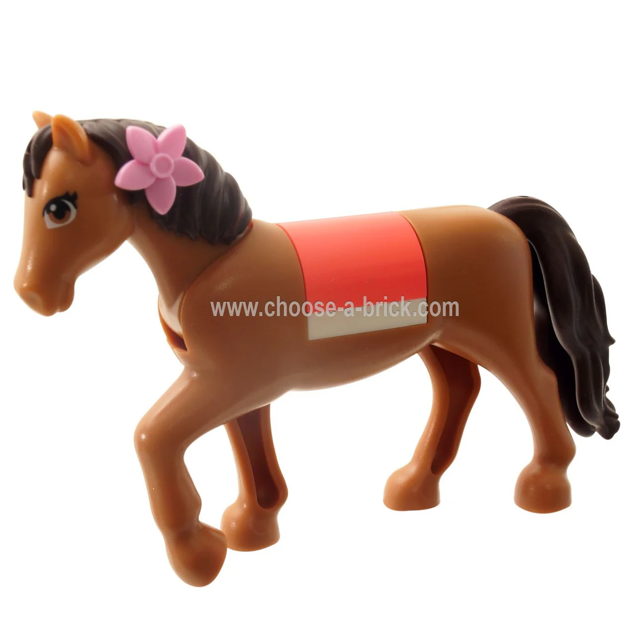 Horse – Medium Nougat with Dark Brown Mane & Tail (76950c01pb02)