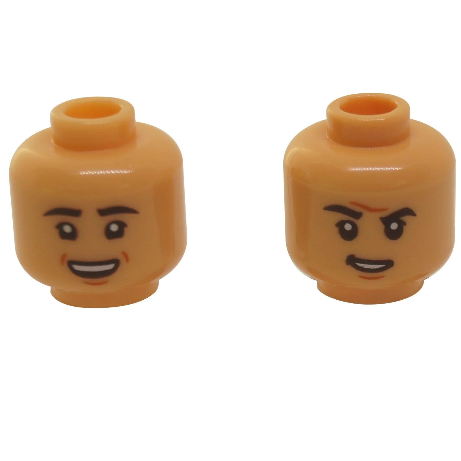 Medium Tan Male Head Dual Sided (3626pb3409)