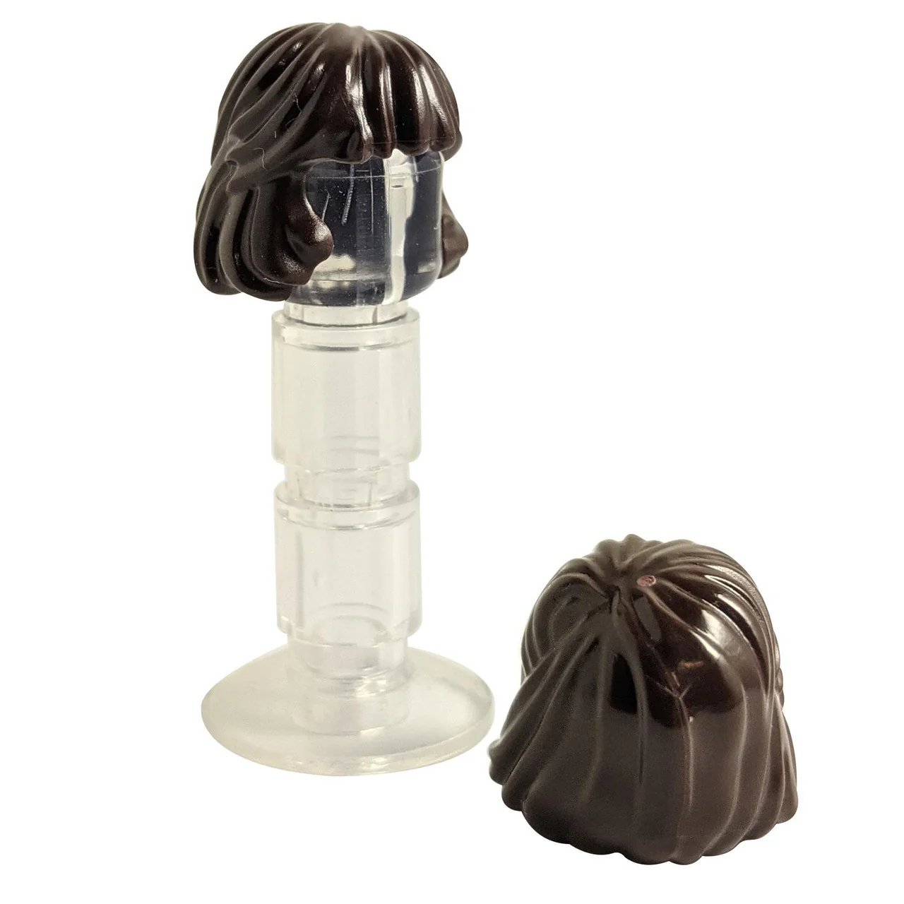 Minifigure, Hair Female Mid-Length Combed Behind Ear - Image 2