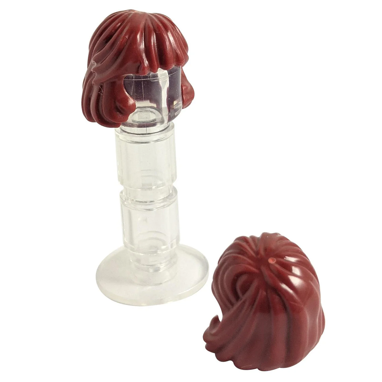 Minifigure, Hair Female Mid-Length Combed Behind Ear - Image 3