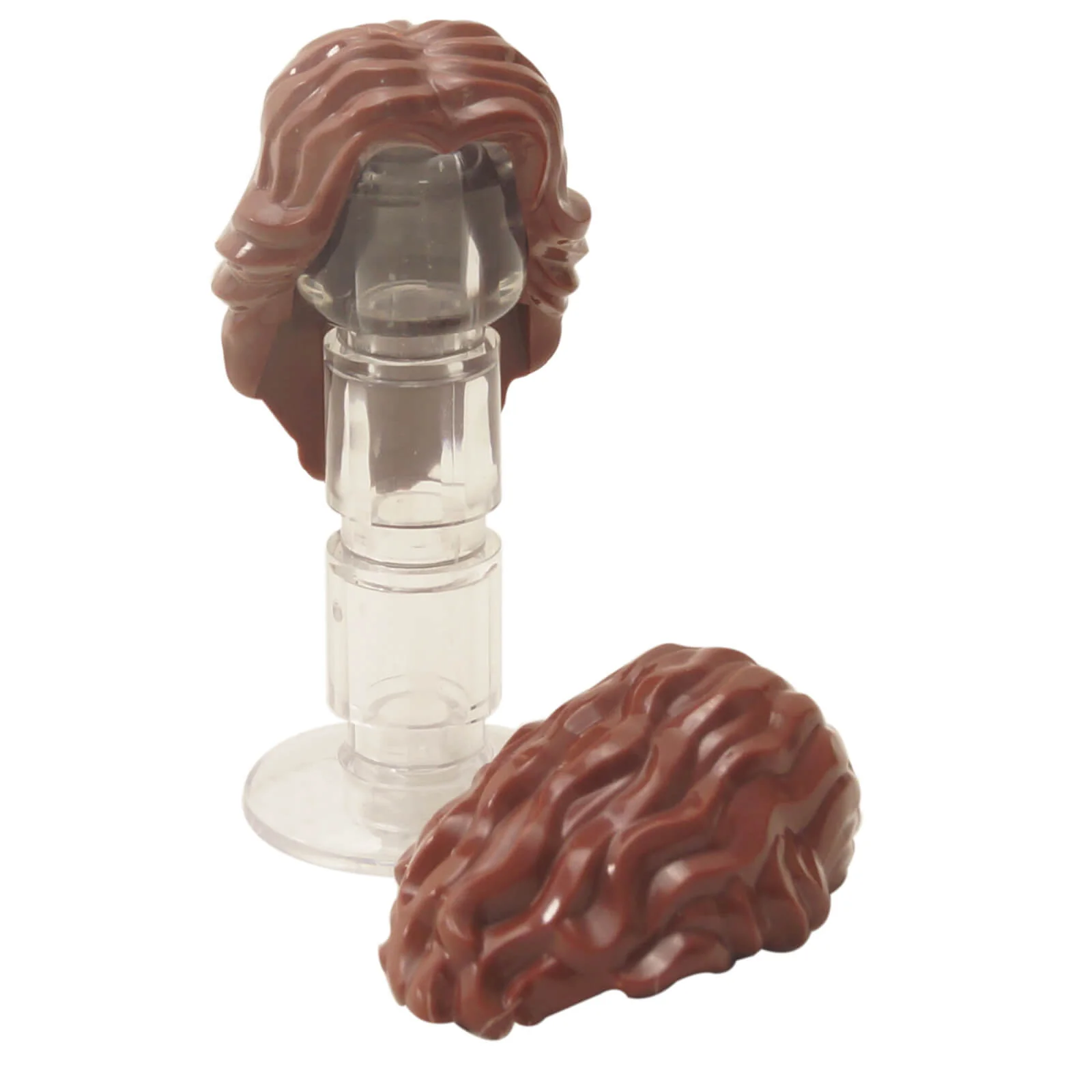 LEGO Minifigure Hair Mid-Length Wavy 90396 - Image 2