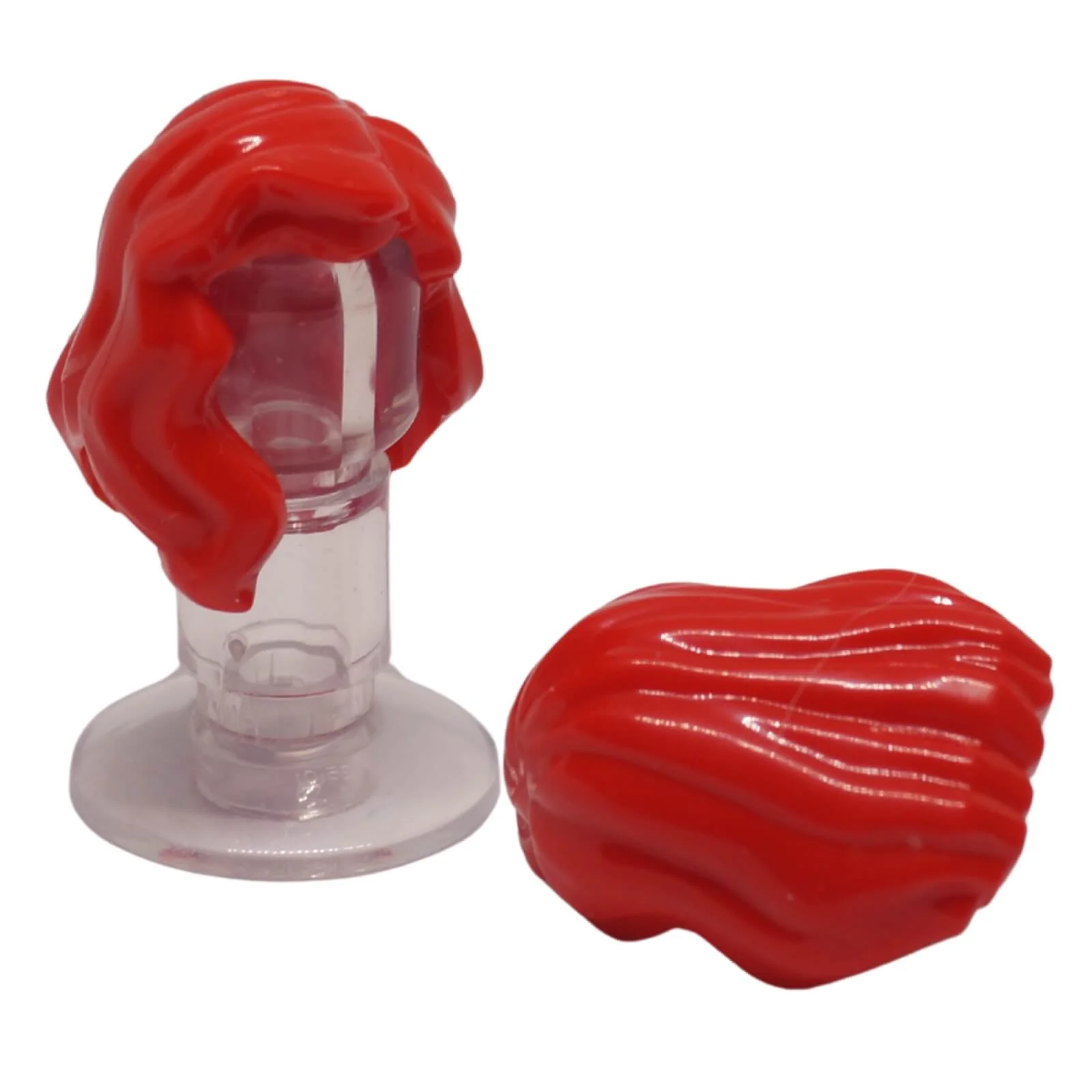 Minifigure, Hair Female Mid-Length with Part over Right Shoulder - Image 8