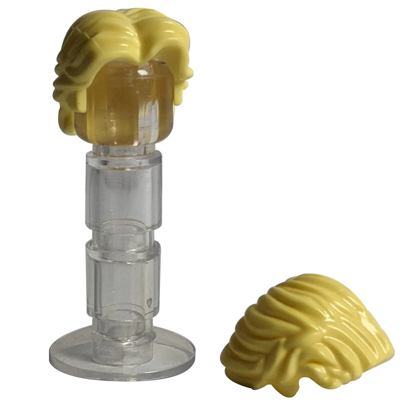 Minifigure Hair Short Wavy Center Part (26139) - Image 2
