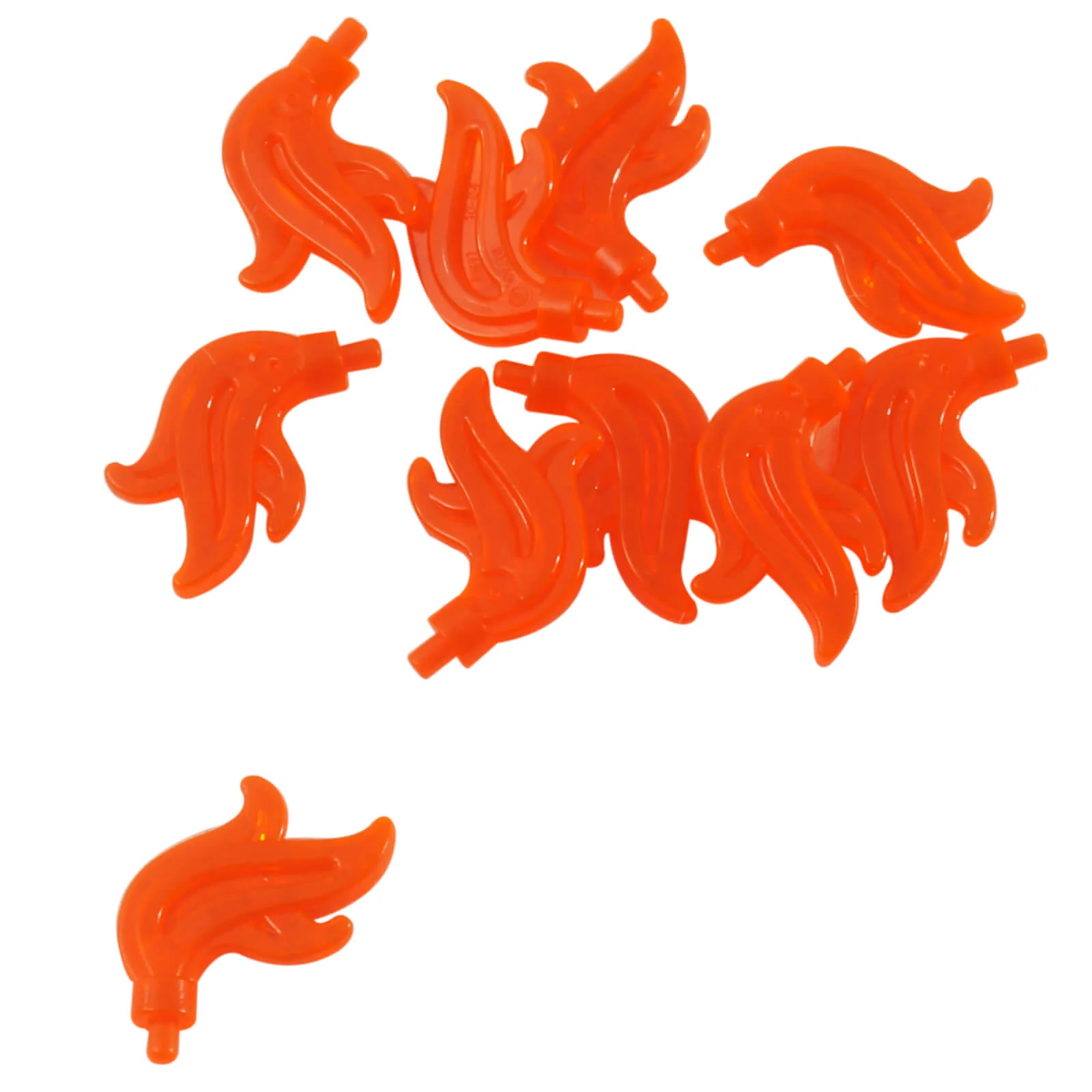 Minifigure Plume Feather Triple Flame Water Accessory - Image 8