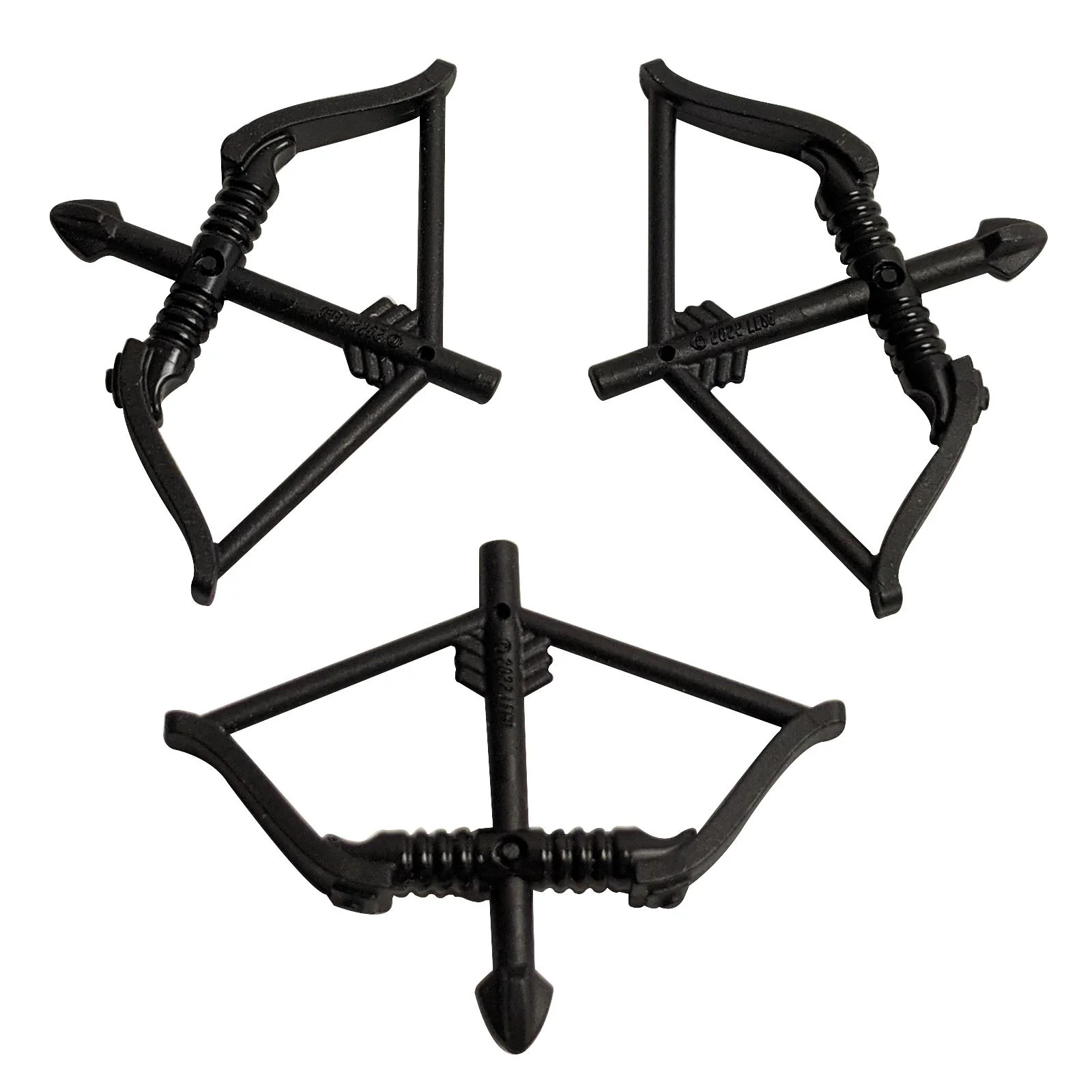 Minifigure, Weapon Bow, Recurve with Wide Flat Limbs, Arrow Drawn - Image 3