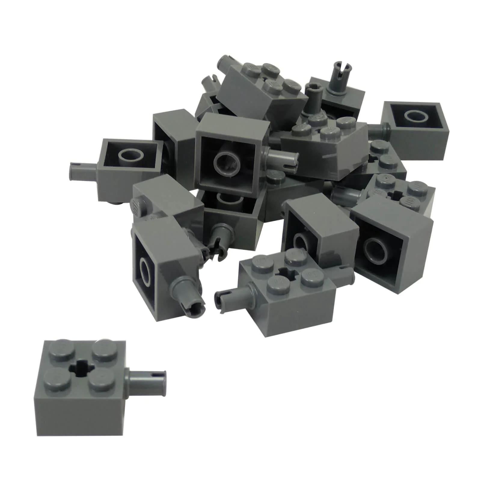 Modified Brick 2x2 Pin and Axle Hole 6232 - Image 5