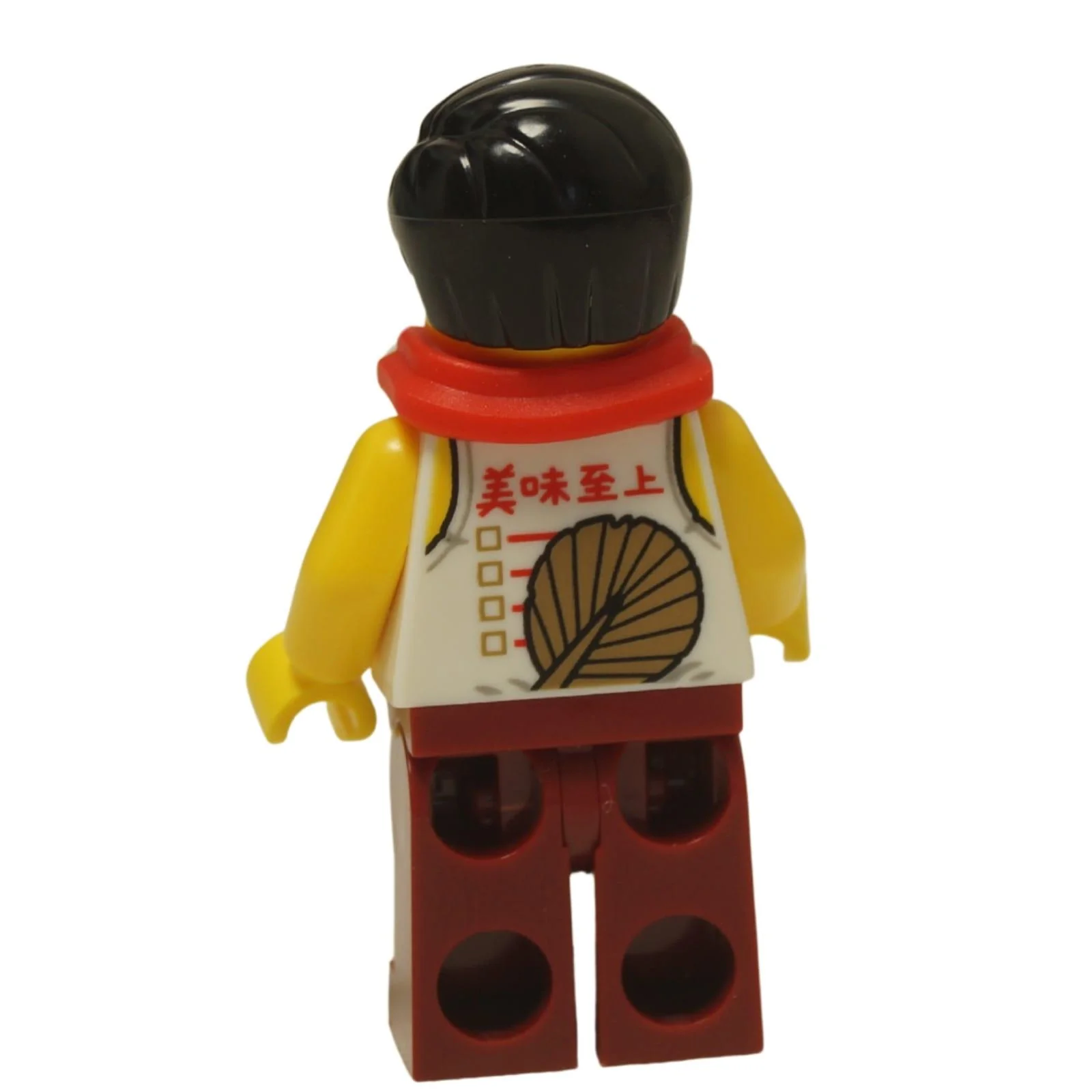 Monkie Kid Mr. Tang Minifigure (Ramen Shirt) - Image 4