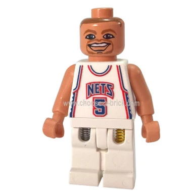 NBA Jason Kidd, New Jersey Nets 5 (White Uniform) - Image 4