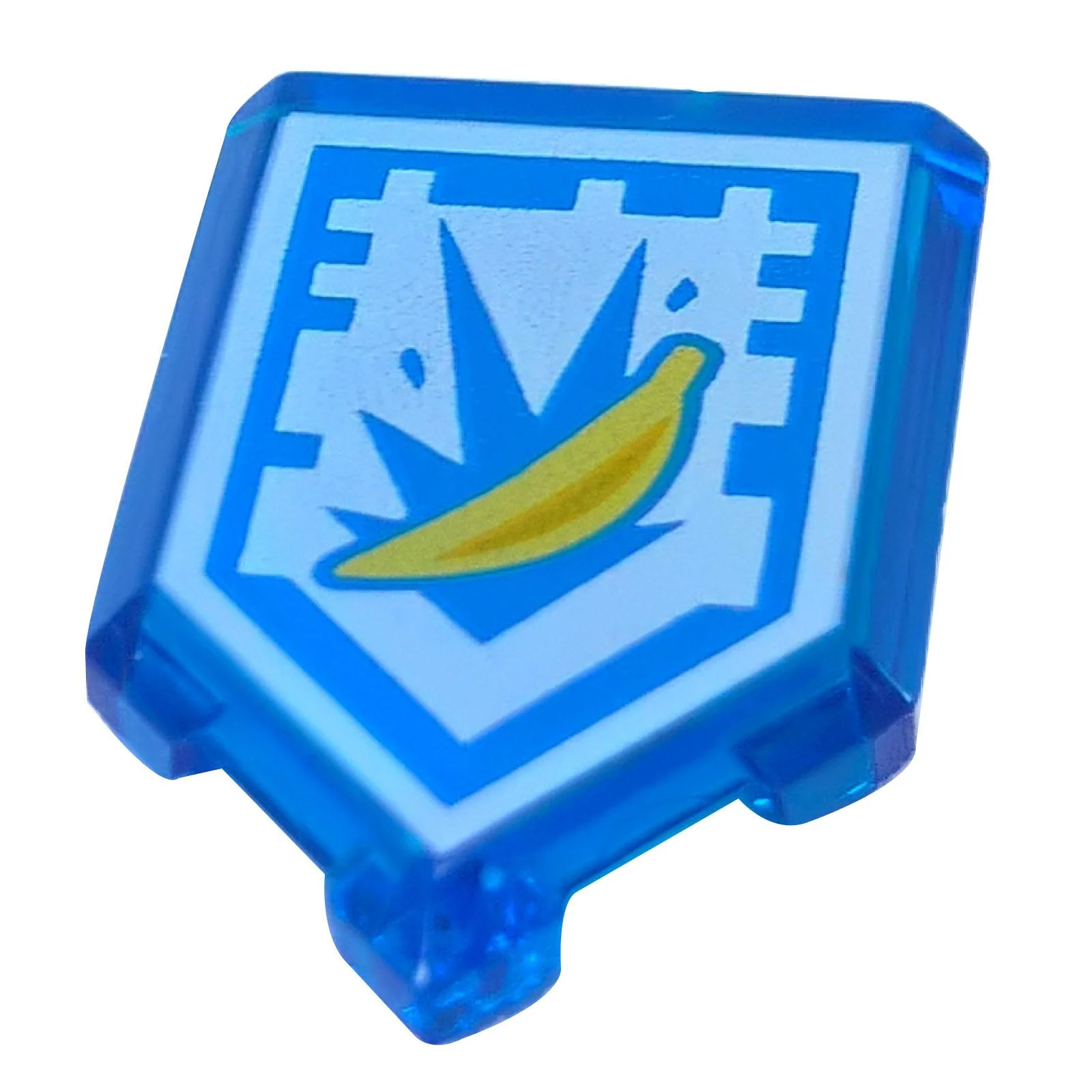 Nexo Knights Shield Tile Banana Bombs (22385pb024)