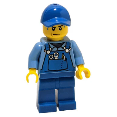 Overalls and Blue Cap - Image 2