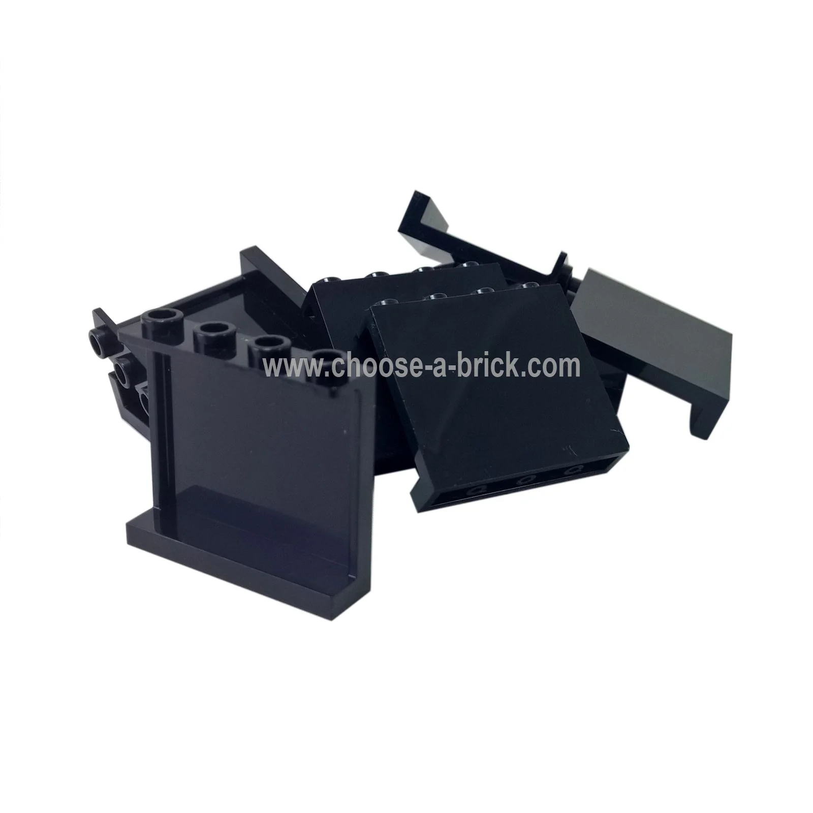 Panel 1 x 4 x 3 with Side Supports - Hollow Studs - Image 7