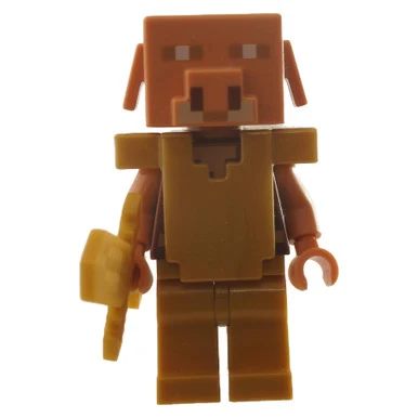 Piglin - Pearl Gold Legs with weapon - Image 3