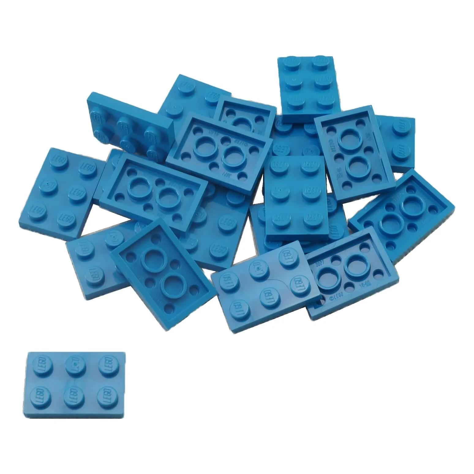 LEGO Plate 2x3 Flat Building Piece 3021 - Image 6