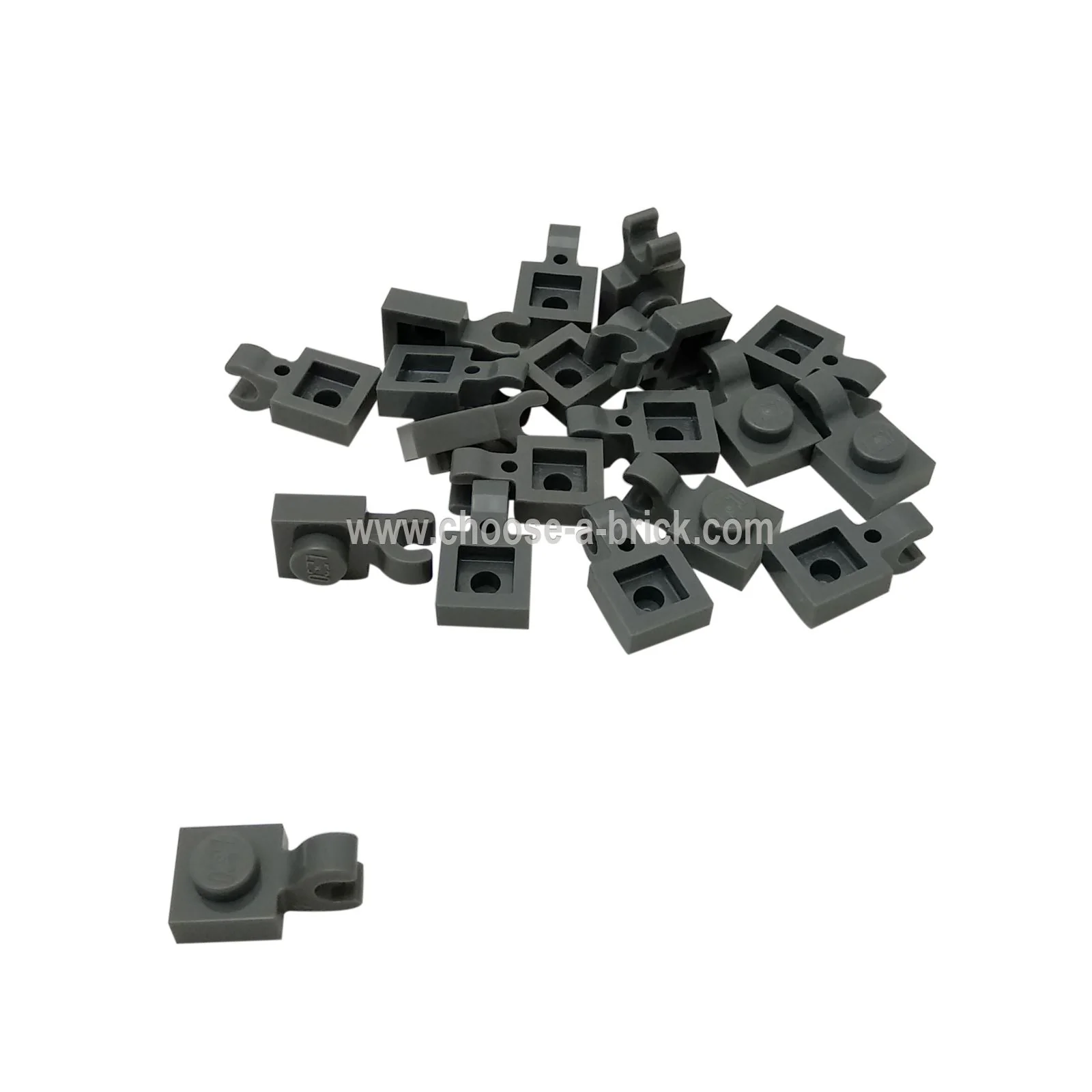 Plate, Modified 1 x 1 with Open O Clip (Horizontal Grip) - Image 21