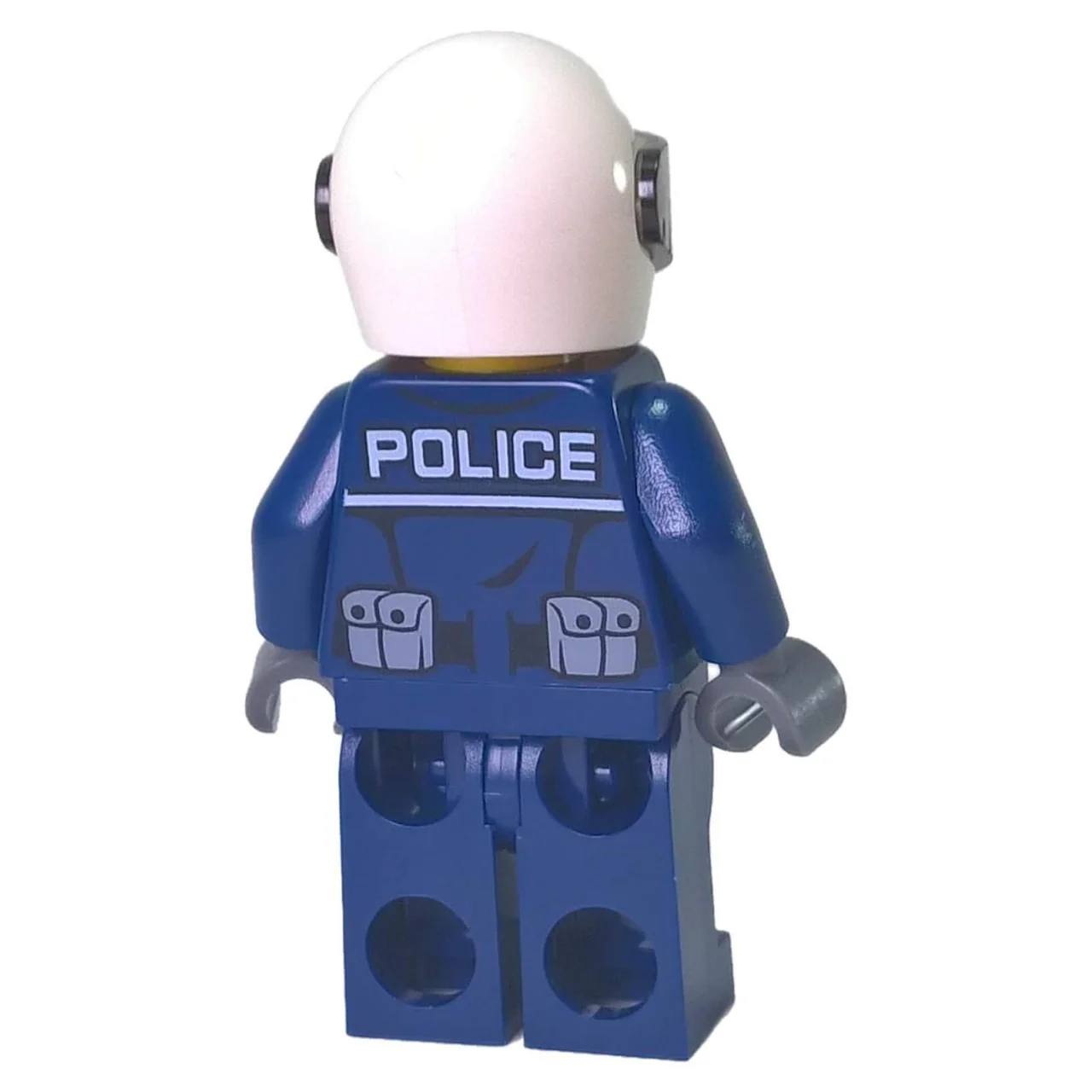 Motorcycle police Officer with Lopsided Grin - Image 2