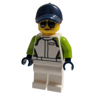 Female Race Car Mechanic with dark blue cap - Image 2