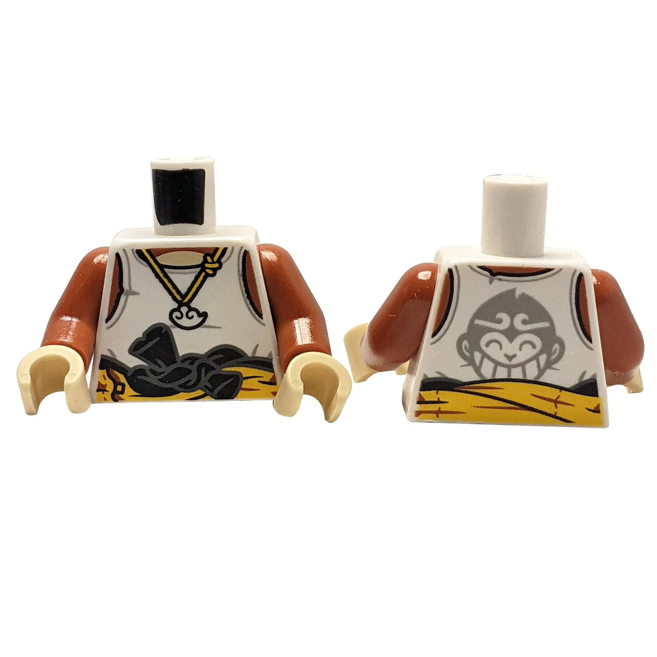 Racing Suit Torso - Monkie Kid Logo and Waist-Tied Design
