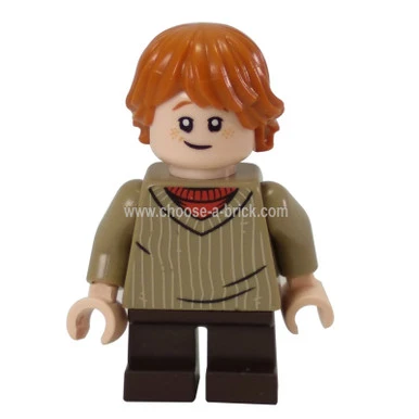 Ron Weasley Tan Sweater Harry Potter Figure - Image 4