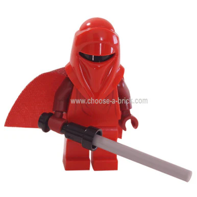Royal Guard with Dark Red Arms and Hands (Spongy Cape) - Image 3
