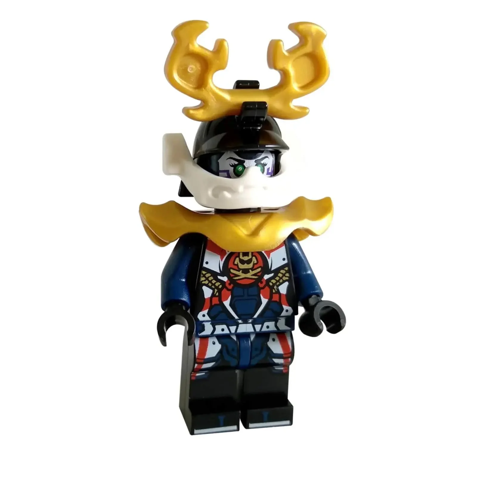 Samurai X (PIXAL) Minifigure – Large Horns (njo0390)