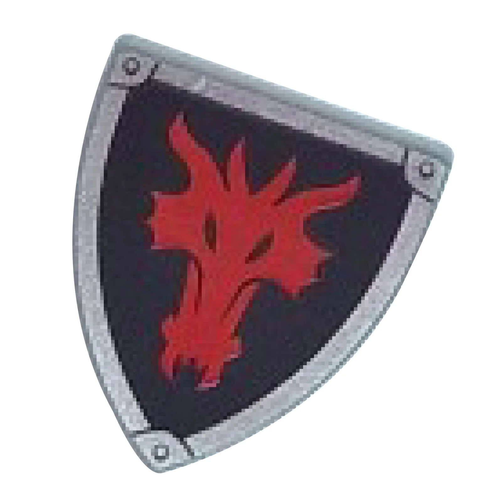 LEGO® Triangular Shield Red Dragon 3846pb035