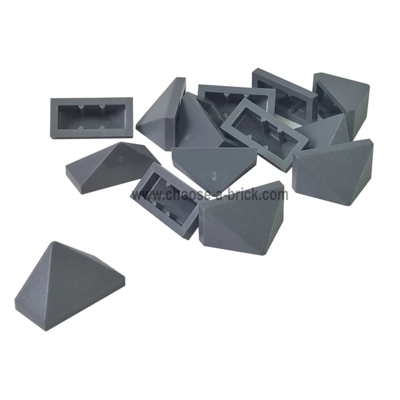 Slope 45 2 x 1 Triple with Bottom Stud Holder - Image 13
