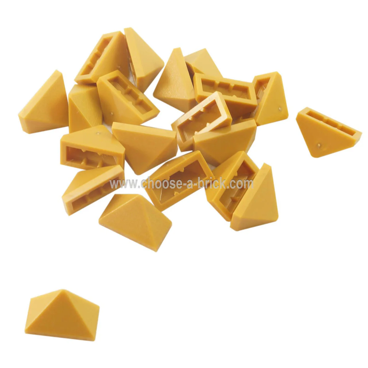 Slope 45 2 x 1 Triple with Bottom Stud Holder - Image 16