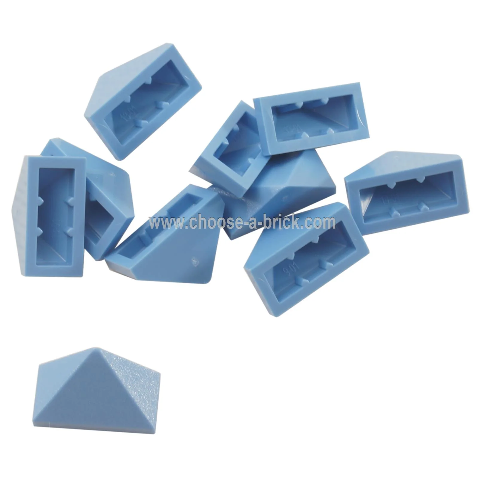 Slope 45 2 x 1 Triple with Bottom Stud Holder - Image 24