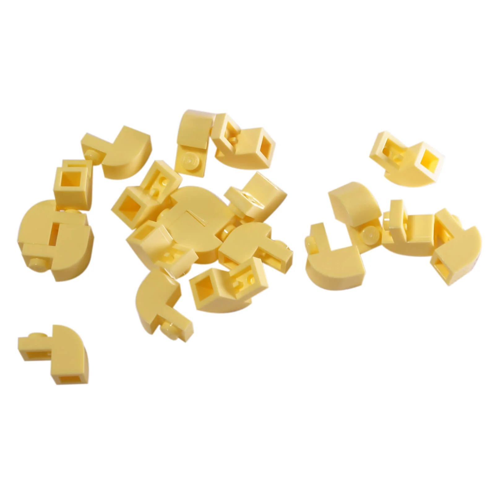 Slope, Curved 2 x 1 x 1 1/3 ,Recessed Stud - Image 3