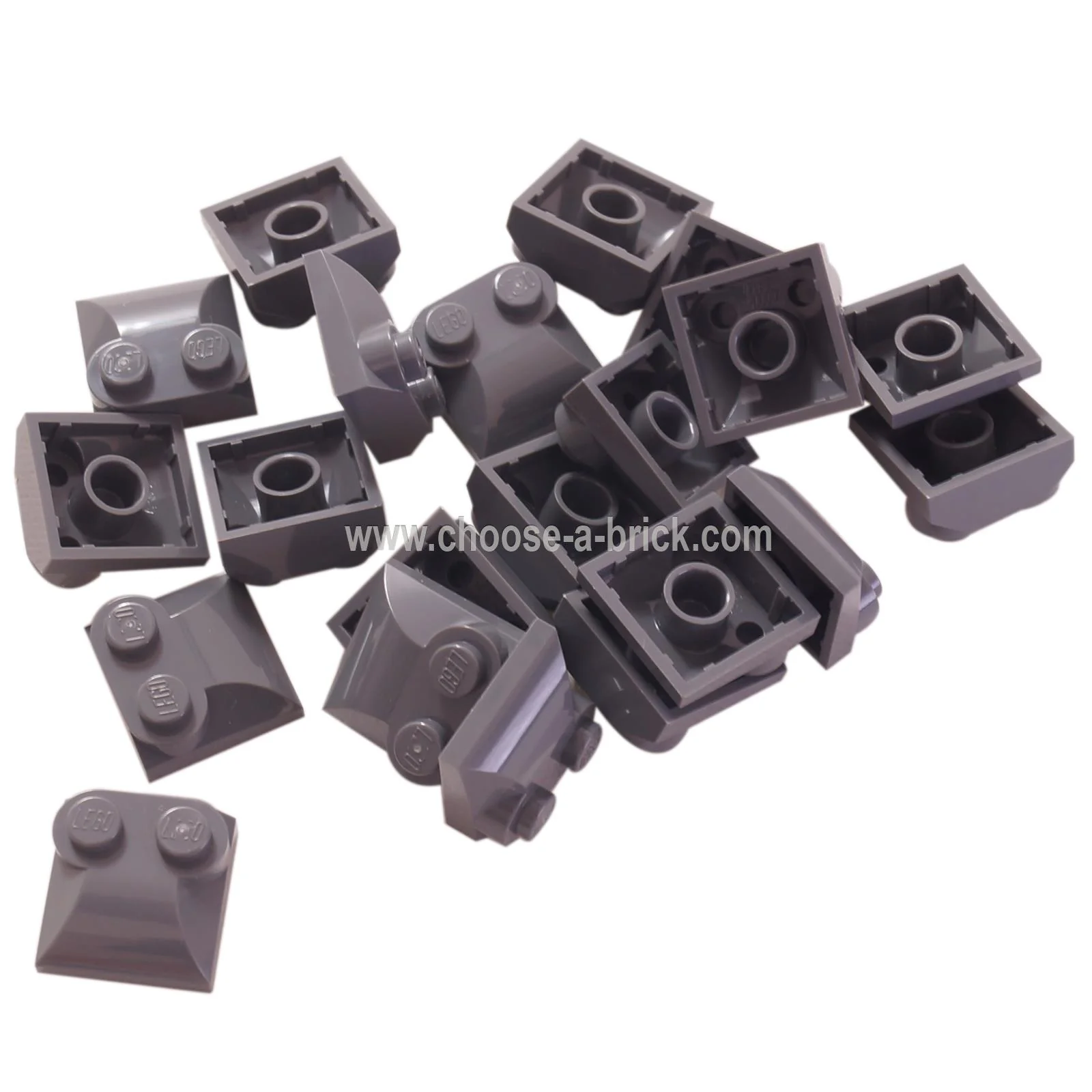 Slope, Curved 2 x 2 x 2/3 with 2 Studs and Curved Sides - Image 16