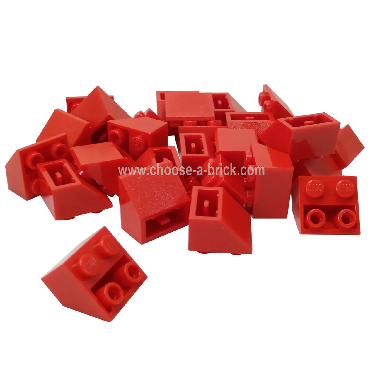 Slope, Inverted 45 2 x 2 with Flat Bottom Pin - Image 13