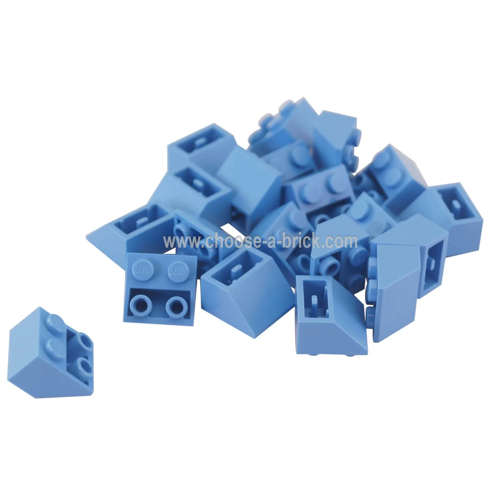 Slope, Inverted 45 2 x 2 with Flat Bottom Pin - Image 42