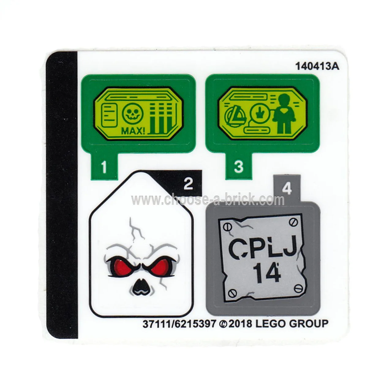 Sticker for Set 76096 - 37111-6215397