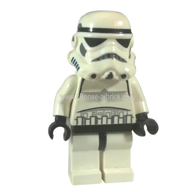 Stormtrooper - Light Nougat Head, Dotted Mouth Pattern - Image 2