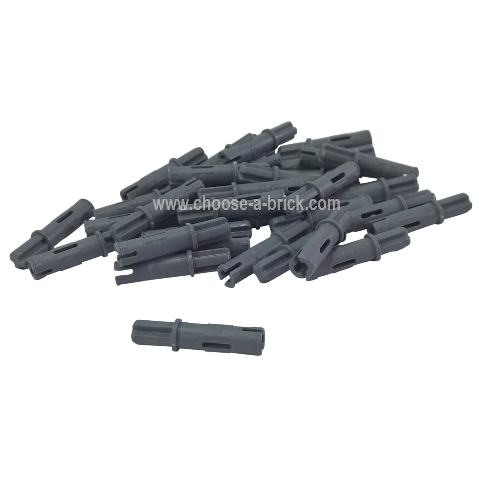 Technic, Axle Pin 3L with Friction Ridges Lengthwise and 1L Axle - Image 3