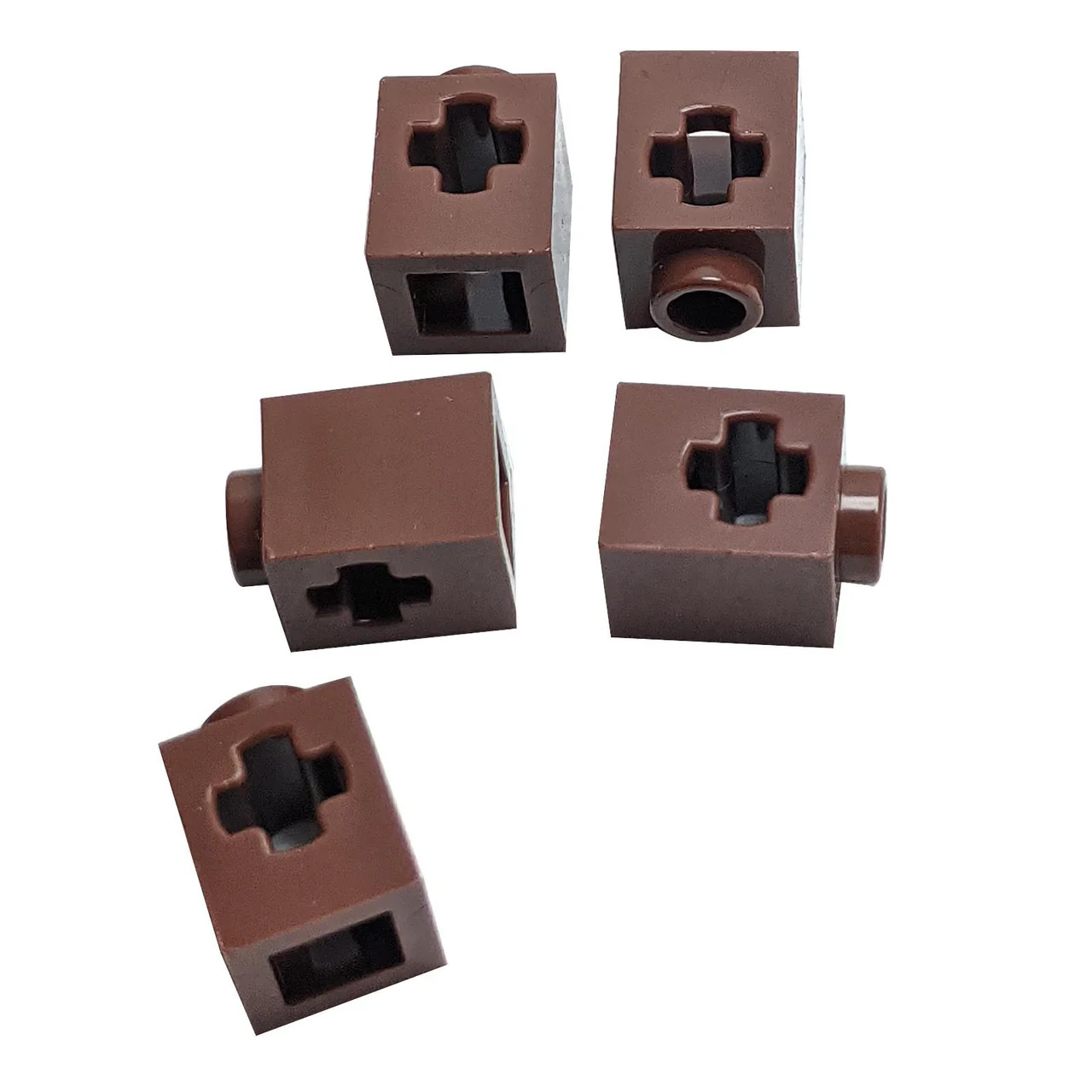 Technic Brick 1 x 1 with Axle Hole - Image 6