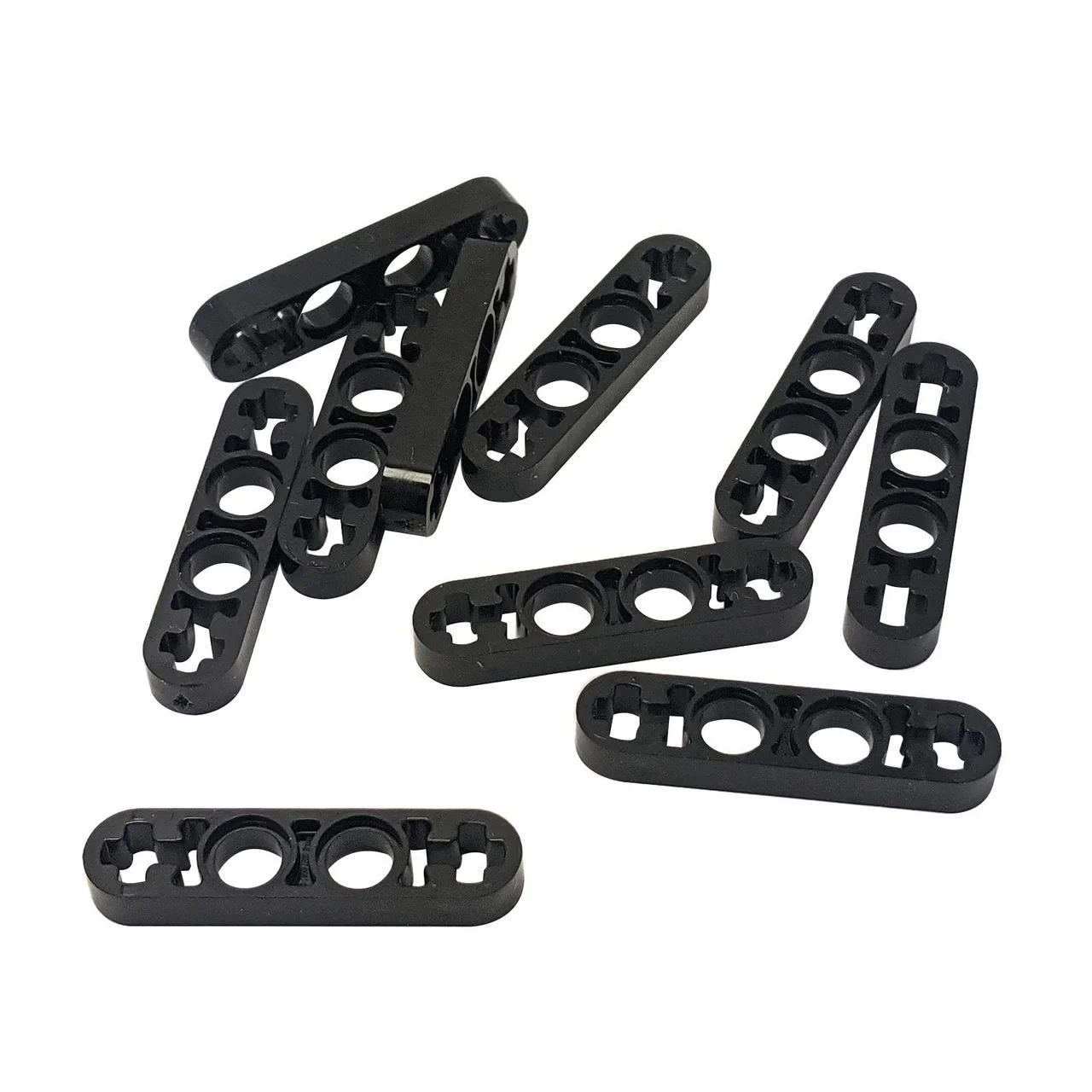 Technic Thin Liftarm 1x4 with Axle Holes (Part 32449) - Image 3