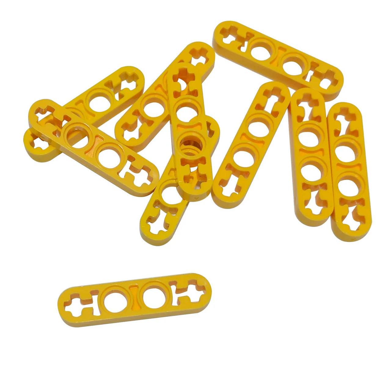 Technic Thin Liftarm 1x4 with Axle Holes (Part 32449) - Image 4