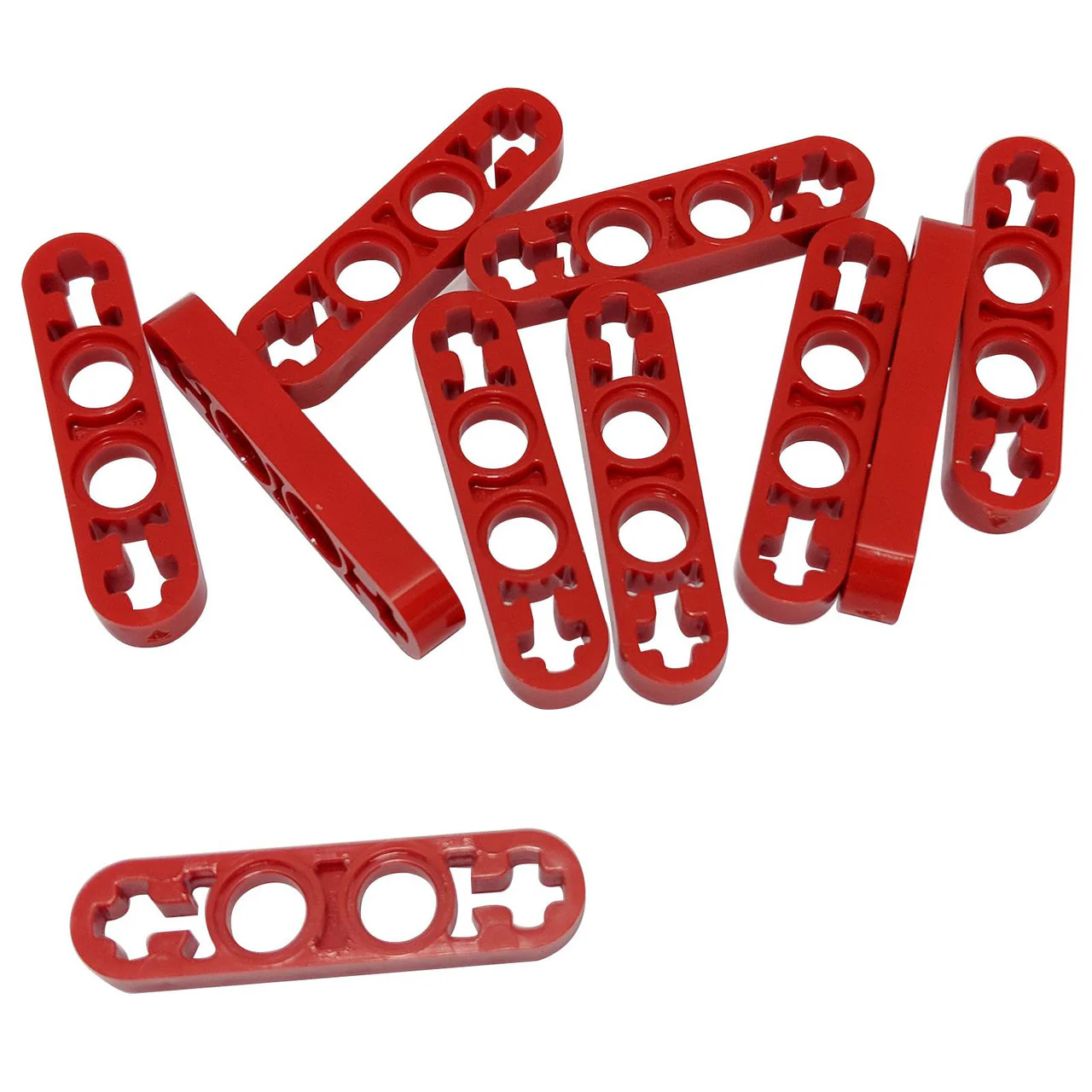 Technic Thin Liftarm 1x4 with Axle Holes (Part 32449) - Image 5